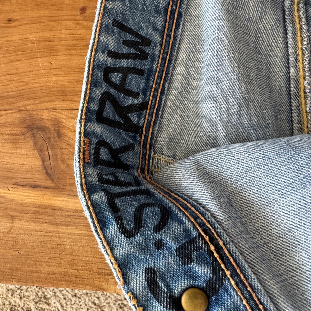 G-Star Men’s Jeans vintage wash 33wx32l regular fit straight leg - Picture 3 of 6